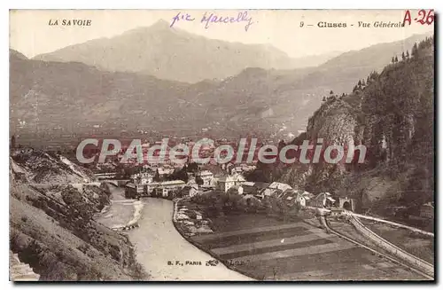 Cartes postales La Savoie Cluses vue generale