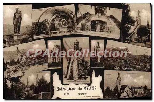 Cartes postales Savoie Notre Dame de Myans