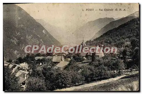 Cartes postales Passy vue generale