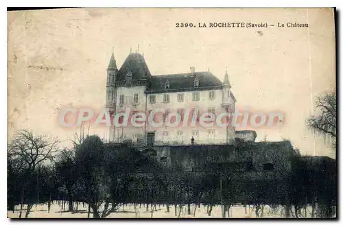 Cartes postales La Rochette Savoie le chateau