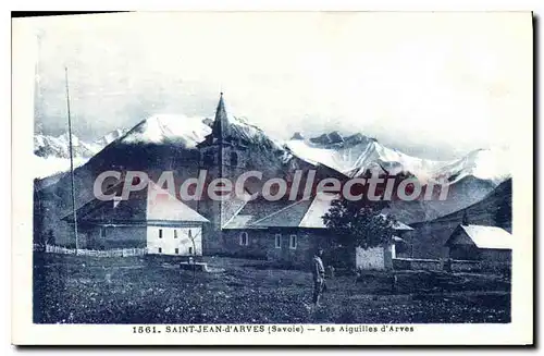 Ansichtskarte AK Saint Jean d'Arves Savoie les Aiguilles d'Arves