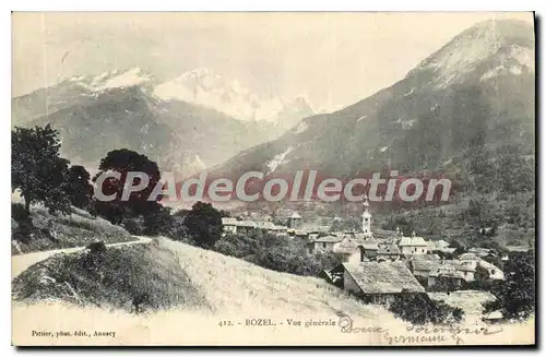 Cartes postales Bozel vue generale