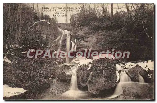 Ansichtskarte AK Environs de Chambery Jacob Bellecombette Savoie la Cascade