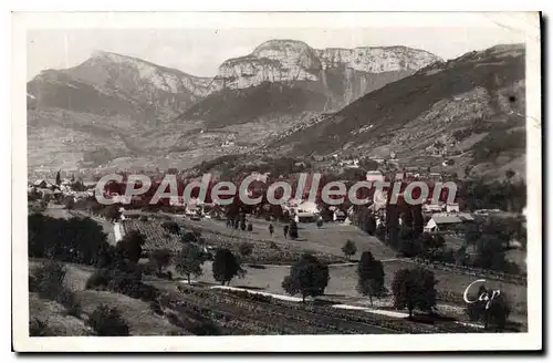 Cartes postales Challes les Eaux vue generale et les Monts Nivolet et Penay