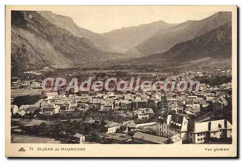 Cartes postales St Jean de maurienne vue generale