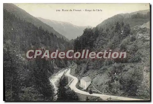 Cartes postales Route de Flumet Gorge de l'Arly