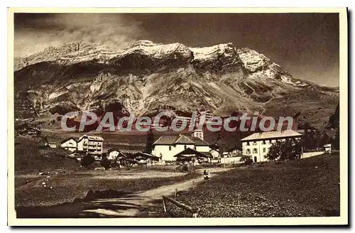 Cartes postales Savoie la Giettaz et la Chaine des Aravis