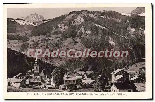 Cartes postales Savoie Notre Dame de Bellecombre Station estivale