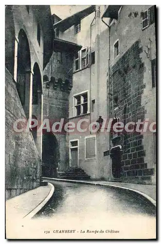 Cartes postales Chambery la Rampe du chateau