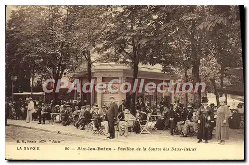 Cartes postales Aix les bains pavillon de la source des Deux Reines