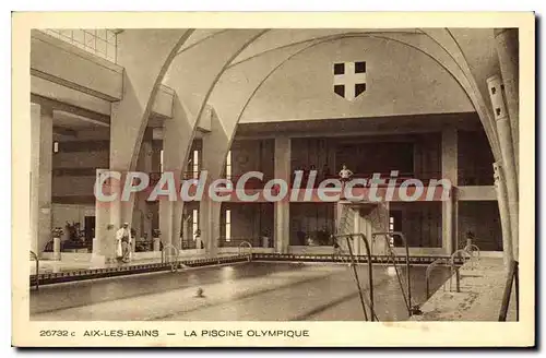 Ansichtskarte AK Aix les Bains la Piscine olympique