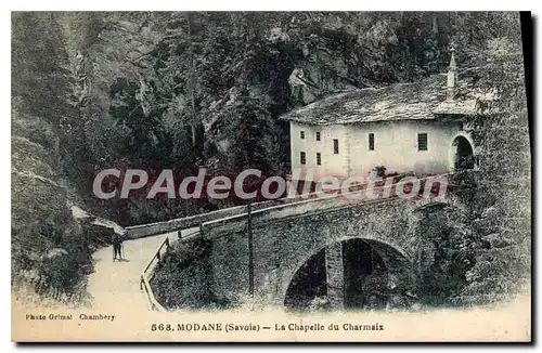 Cartes postales Modane Savoie la Chapelle du Charmaix