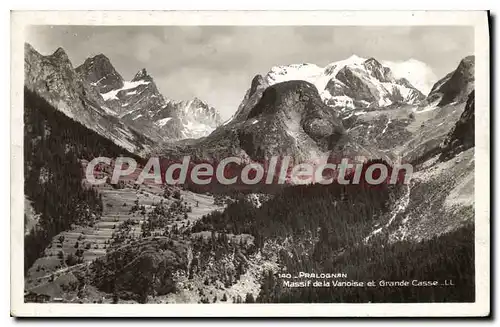 Cartes postales Pralognan Massif de la Vanoise et grande Casse