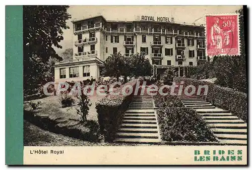 Cartes postales Brides les Bains l'hotel Royal