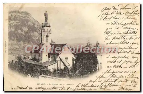 Cartes postales Myans l'eglise de la Vierge