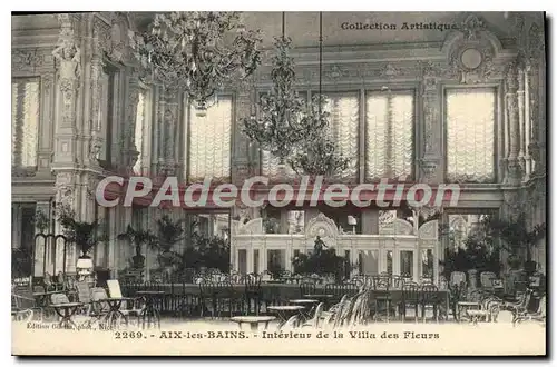 Ansichtskarte AK Aix les Bans interieur de la villa des Fleurs