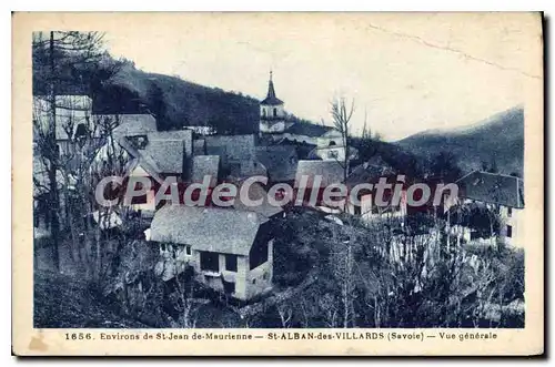 Ansichtskarte AK Environs de St Jean de Maurienne St Alban des Villards Savoie vue generale