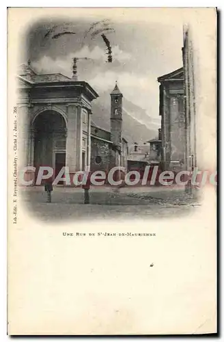 Cartes postales Une rue de St Jean de Maurienne