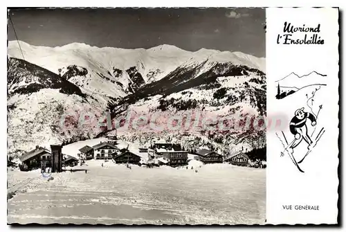 Cartes postales Moriond L'Ensoleillee vue generale