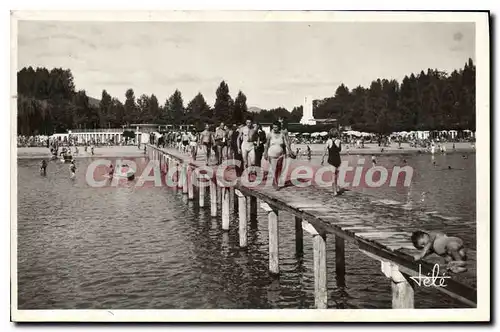 Cartes postales La plage d'Aix les Bains