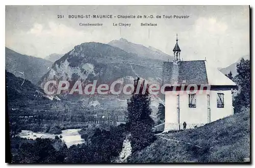 Cartes postales Bourg St Maurice chapelle de N D de Tout Pouvoir