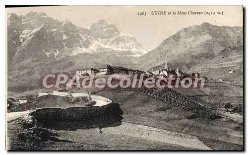 Cartes postales Ugine et le Mont Charvin
