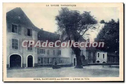 Ansichtskarte AK La Savoie Touristique Saint Genix sur Guiers l'hotel de ville