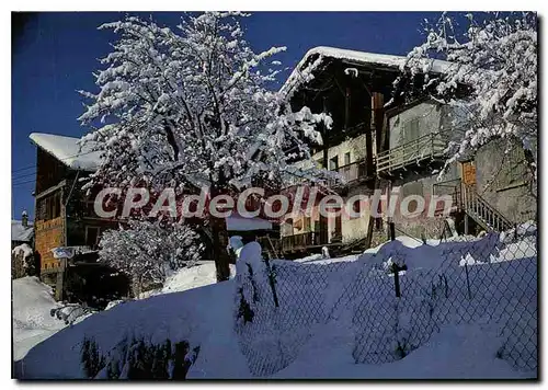 Cartes postales moderne Savoie Feissons sur Salins une des Vieilles maisons du village