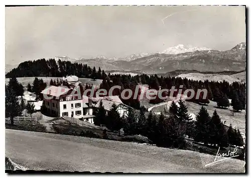 Cartes postales moderne Aix les Bains le Revard Savoie le plateau du Revard et le Mont Blanc