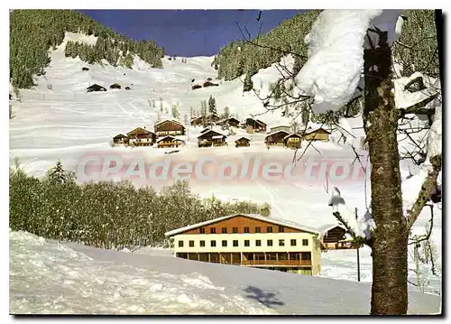 Moderne Karte Areches Savoie village de ladray centre Ambroise Croizat Merlin Gerin