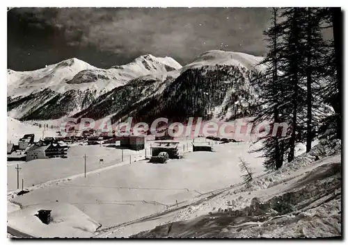 Cartes postales moderne Val d'Isere Savoie la station et le Solaise