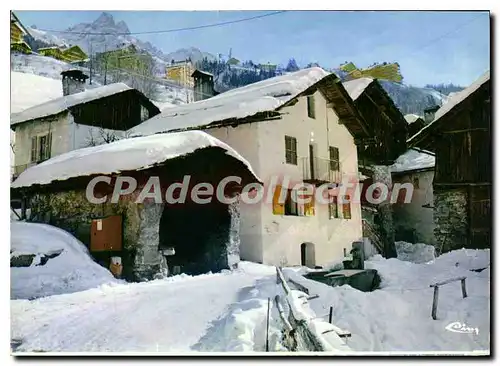 Cartes postales moderne Meribel les Allues Savoie depuis le village du Mussillon echappee sur la station