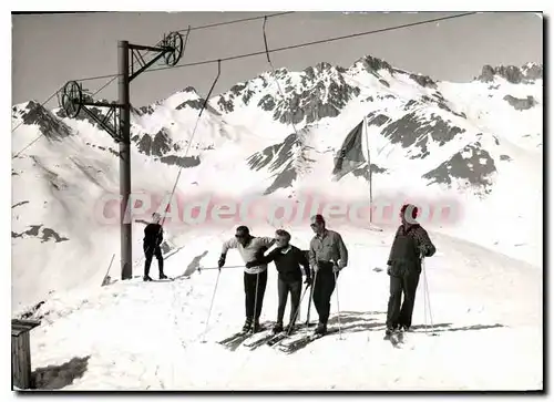 Cartes postales moderne Saint francois lonchamp savoie la piste du Roc Noir