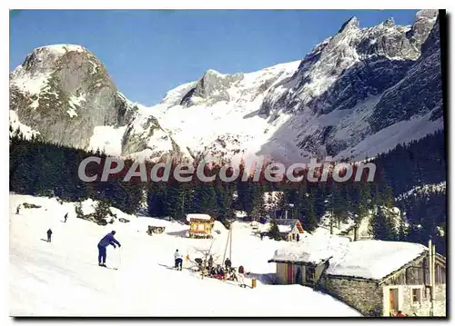 Cartes postales moderne Pralognan la Vanoise Savoie l'arrivee des Pistes des Glieres et les Arcelins