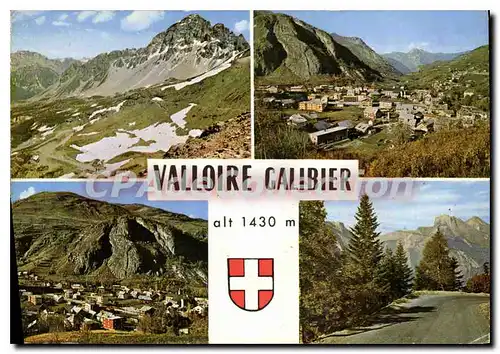 Cartes postales moderne Valloire Galibier