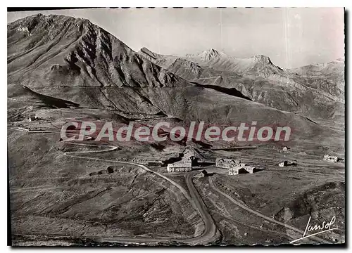 Ansichtskarte AK Le Col du Lautaret vue generale du Col vers les lacets du Galibier