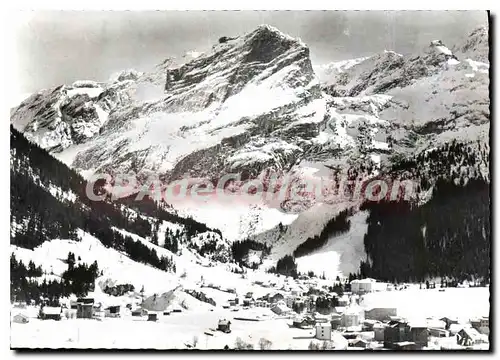 Ansichtskarte AK Pralognan la Vanoise Savoie vue generale et le Grand Marchet