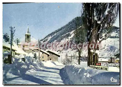 Cartes postales moderne Termignon Savoie entree du pays