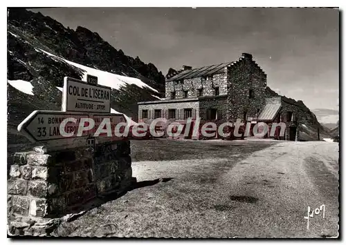 Cartes postales moderne Col de l'Iseran Savoie l'hotel et la crete des Lessieres