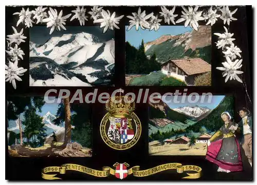 Cartes postales moderne Centenaire de la Savoie Francaise 1860 1960