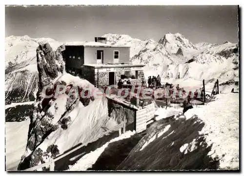 Cartes postales moderne Meribel le Panoramic Gare superieure du Teleferique de la Saulire