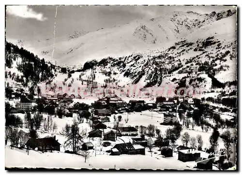 Cartes postales moderne Valloire Galibier Savoie vue generale et le Rocher Saint Pierre