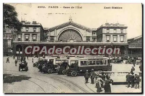 Cartes postales Paris Gare de l'Est