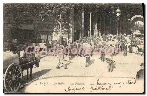 Cartes postales Paris Les Hallers Un Pavillon