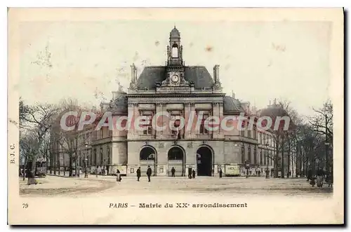 Cartes postales Paris Maitie du XX arrondissement