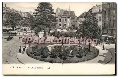 Cartes postales Paris La Place Pigalle