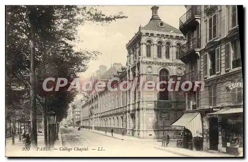 Cartes postales Paris College Chaptal