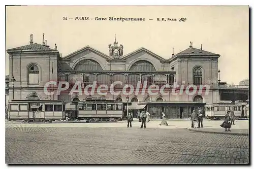 Cartes postales Paris Gare Montparnasse