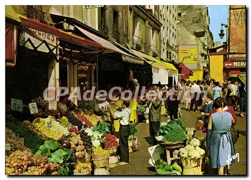 Cartes postales moderne Paris La Rue Mouffetard