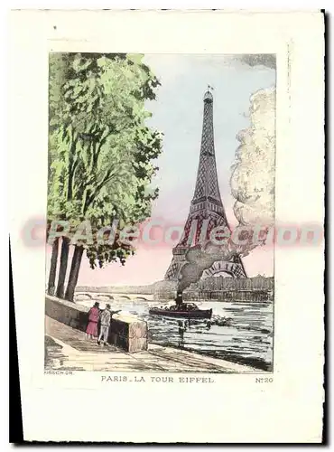 Cartes postales moderne Paris La Tour Eiffel